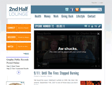 Tablet Screenshot of 2ndhalflounge.com